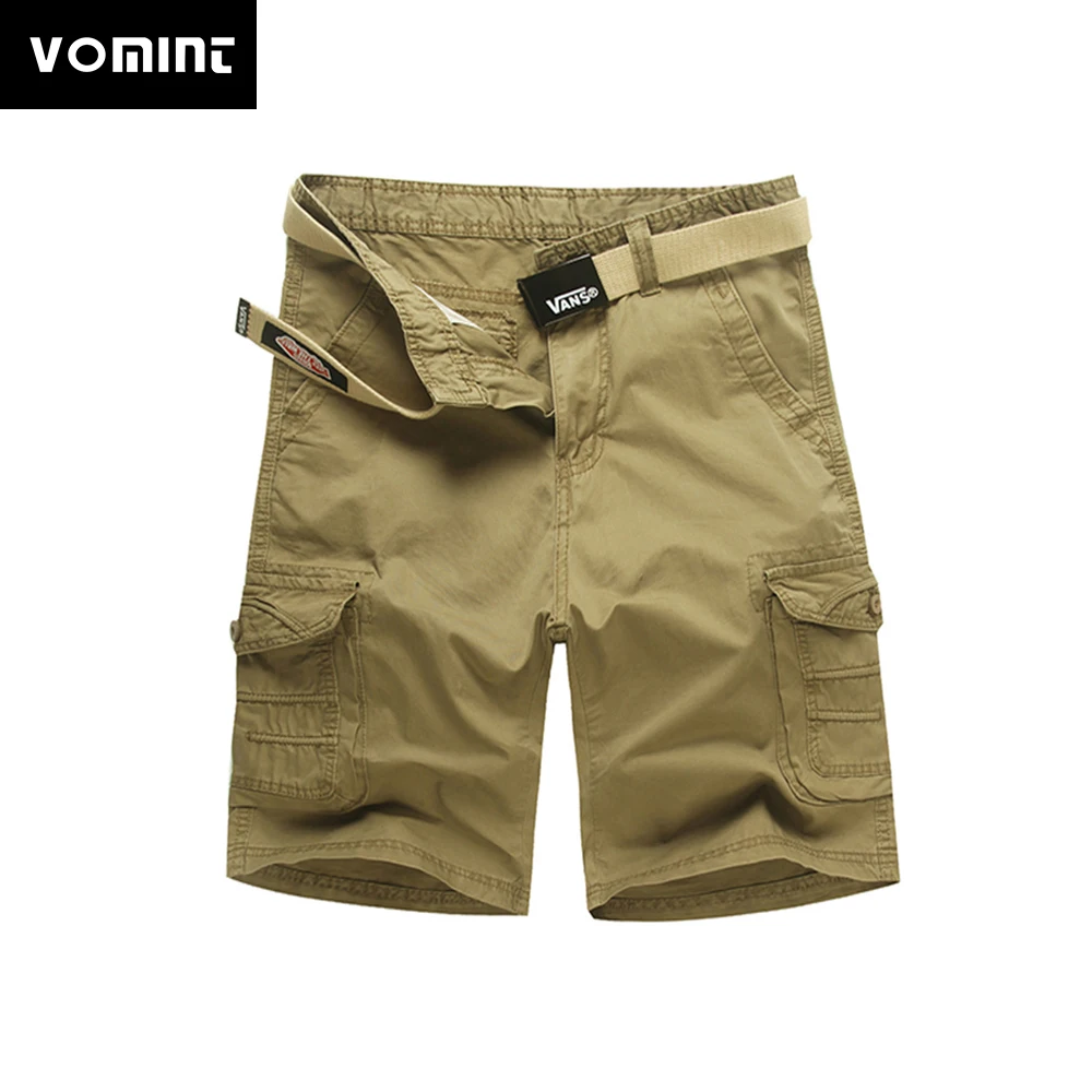 VOMINT Summer Brand New Mens Cargo Shorts Casual Shorts Fashion Pockets Solid Color Army Green Shorts Large Size 28-38 V7C1S002
VOMINT Summer Brand New Mens Cargo Shorts Casual Shorts Fashion Pockets Solid Color Army Green Shorts Large Size 28-38 V7C1S002