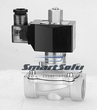 Free Shipping 1/2'' Normally Open 2 Way Stainless Steel VITON Solenoid Valve 2S160-15B DC12V DC24V,AC110V or AC220V
Free Shipping 1/2'' Normally Open 2 Way Stainless Steel VITON Solenoid Valve 2S160-15B DC12V DC24V,AC110V or AC220V
