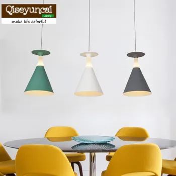 Qiseyuncai Nordic restaurant macaron three head chandelier postmodern creative modern minimalist household lamps
Qiseyuncai Nordic restaurant macaron three head chandelier postmodern creative modern minimalist household lamps