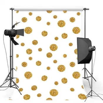 Golden Gold Polka Dot White Themed Backgrounds for sale Vinyl cloth High quality Computer print wall backdrops
Golden Gold Polka Dot White Themed Backgrounds for sale Vinyl cloth High quality Computer print wall backdrops