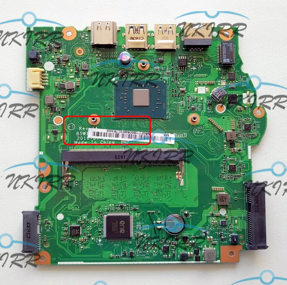 B5W1A/B7W1A LA-D641P NBGFT1100C NBGFT1100B NBGH411001 NBGH411006 NBGFT1100D N3450 motherboard for Acer Aspire ES1-533
B5W1A/B7W1A LA-D641P NBGFT1100C NBGFT1100B NBGH411001 NBGH411006 NBGFT1100D N3450 motherboard for Acer Aspire ES1-533