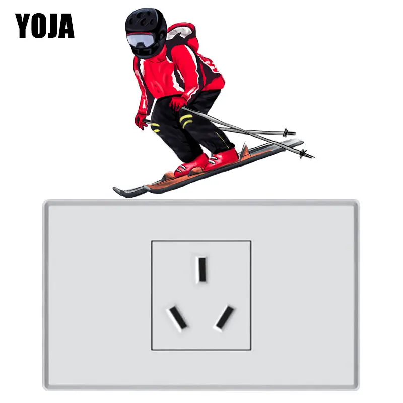 YOJA Winter Skiing Cartoon Sticker Switch Personalized Colored Decor Living Room Bedroom Wall Decals 8SS2093
YOJA Winter Skiing Cartoon Sticker Switch Personalized Colored Decor Living Room Bedroom Wall Decals 8SS2093