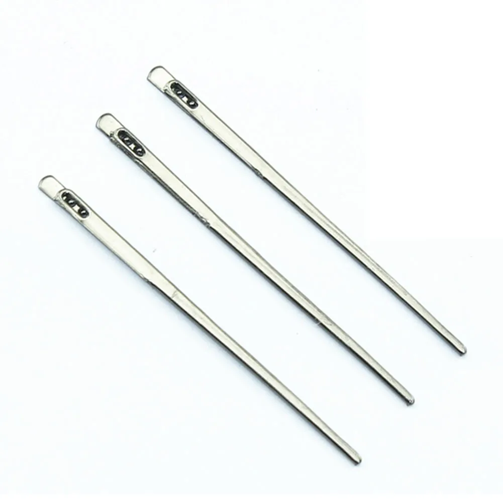 2PCS Stable Craft Leather Knitting Needle Rope Lace Manual Stitching Sewing DIY Double Hole Professional Handwork Tool Small
2PCS Stable Craft Leather Knitting Needle Rope Lace Manual Stitching Sewing DIY Double Hole Professional Handwork Tool Small
