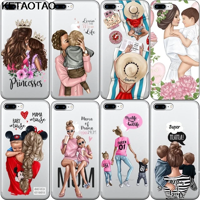 KETAOTAO Black Brown Hair Baby Mom Girl Phone Cases for iPhone 5S 6S 7 8 Plus XR XS Max Case Crystal Clear Soft TPU Cover Cases
KETAOTAO Black Brown Hair Baby Mom Girl Phone Cases for iPhone 5S 6S 7 8 Plus XR XS Max Case Crystal Clear Soft TPU Cover Cases
