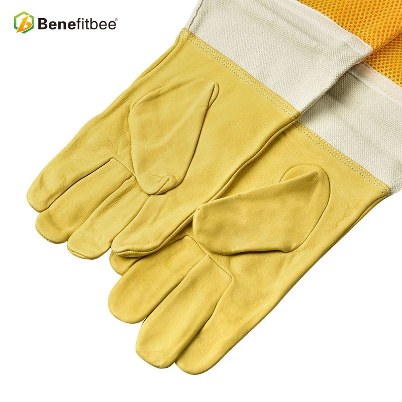 Benefitbee Beekeeping Gloves T Sheepskin Vented Mesh Bee Tools Apicultura Beekeeping Equipment Gloves with Long Sleeves
Benefitbee Beekeeping Gloves T Sheepskin Vented Mesh Bee Tools Apicultura Beekeeping Equipment Gloves with Long Sleeves