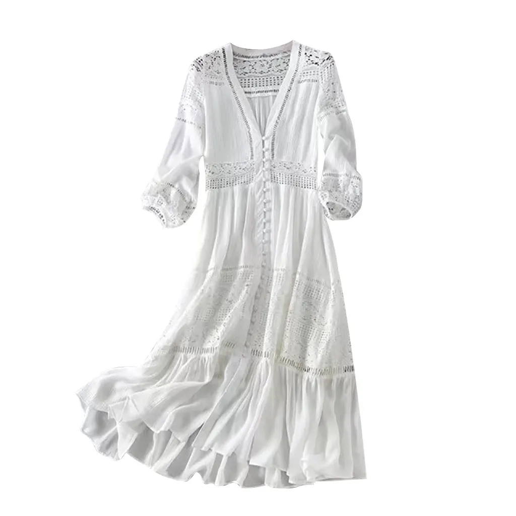 Tops 2019 Dress summer dress Women's Ladies Solid Sleeveless Casual Mid Claf Dress Split Women Summer Dress 30
Tops 2019 Dress summer dress Women's Ladies Solid Sleeveless Casual Mid Claf Dress Split Women Summer Dress 30
