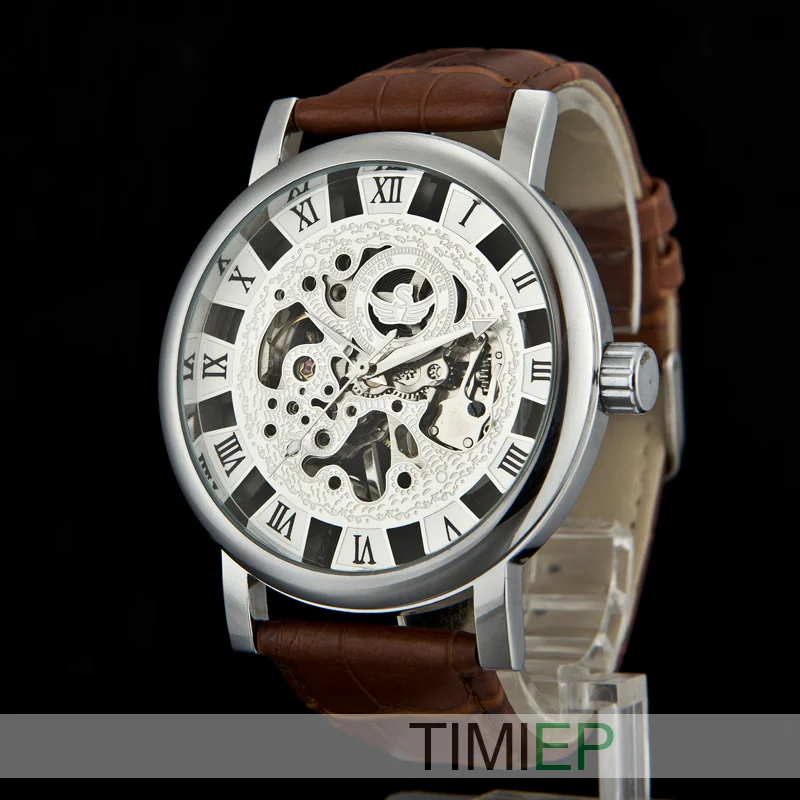 Sewor Men's Analog Mechanical Skeleton Dress Watches Men Silver
Sewor Men's Analog Mechanical Skeleton Dress Watches Men Silver