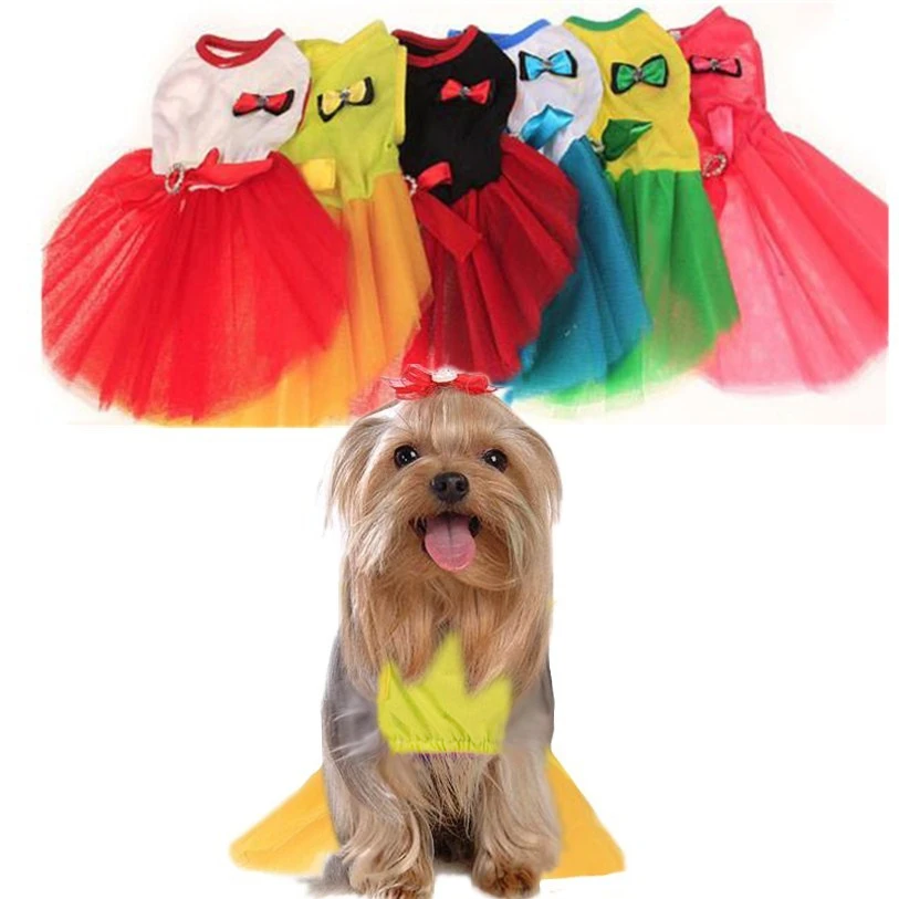 Spring/Summer Dog Dress Camisole Gauze Dog Bubble Dresses XS-L Pet Clothes For Small Medium Dogs Cats Supplies Wholesale 30JA4
Spring/Summer Dog Dress Camisole Gauze Dog Bubble Dresses XS-L Pet Clothes For Small Medium Dogs Cats Supplies Wholesale 30JA4