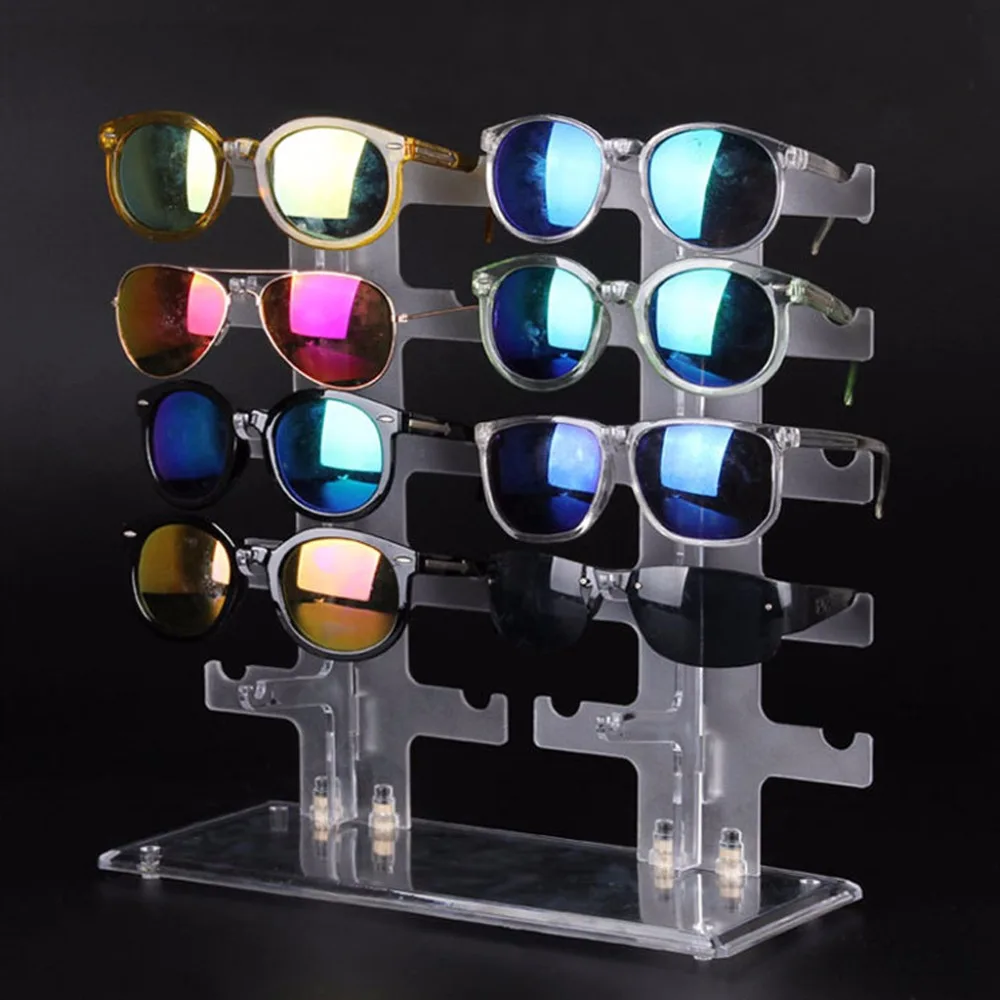 JAVRICK 1 PC 29x32cm Transparent Two Row Sunglasses Rack 10 Pairs Glasses Holder Display Stand#2S40838#
JAVRICK 1 PC 29x32cm Transparent Two Row Sunglasses Rack 10 Pairs Glasses Holder Display Stand#2S40838#