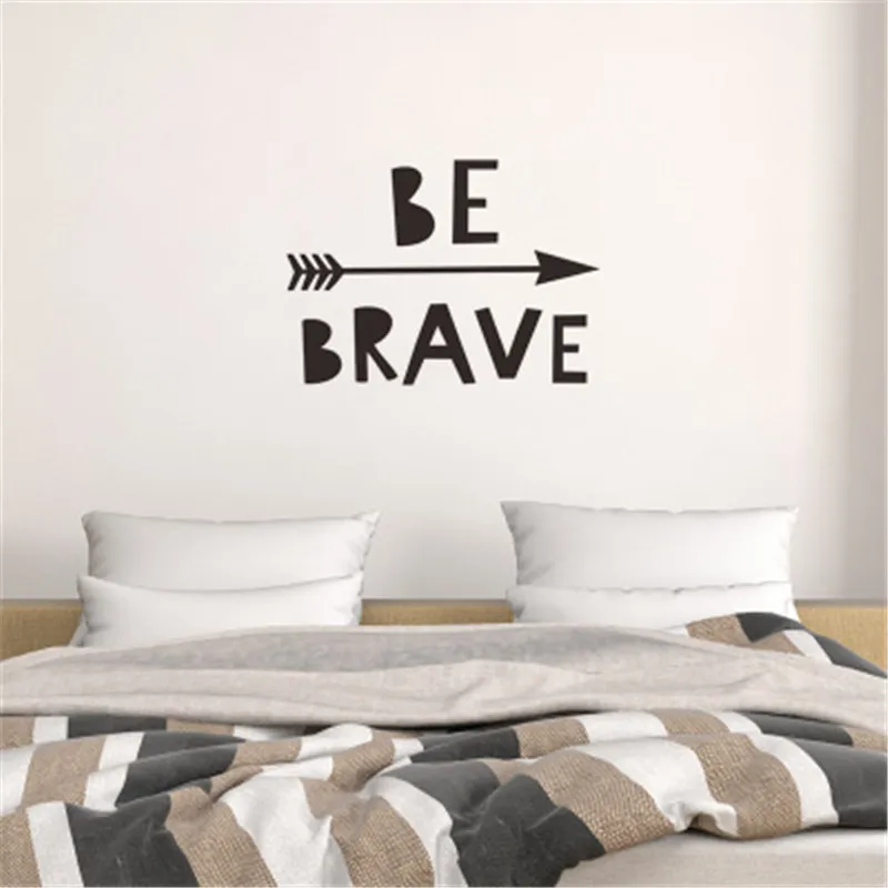 Kids Room Motivational Wall Stickers Be Brave Inspirational Proverb Vinyl Wall Decal Home Decor Quotes Phrases Adesivo De Parede
Kids Room Motivational Wall Stickers Be Brave Inspirational Proverb Vinyl Wall Decal Home Decor Quotes Phrases Adesivo De Parede
