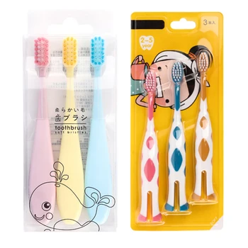 3pcs Kids Candy design Toothbrush Portable Travel deeply Soft Bristles Oral Care Health eco-friendly ToothBrushes for Child
3pcs Kids Candy design Toothbrush Portable Travel deeply Soft Bristles Oral Care Health eco-friendly ToothBrushes for Child