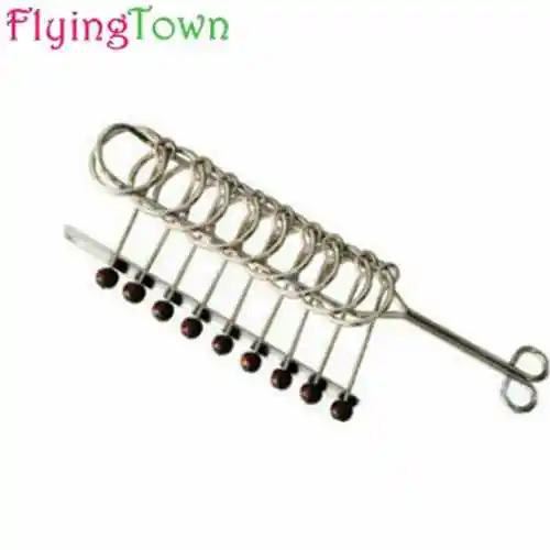 Traditional Nine Rings Unlock Ring Solution Toy Adult Educational Game Primary Solution Metal Wire Puzzle Ring Test Mind toy
Traditional Nine Rings Unlock Ring Solution Toy Adult Educational Game Primary Solution Metal Wire Puzzle Ring Test Mind toy