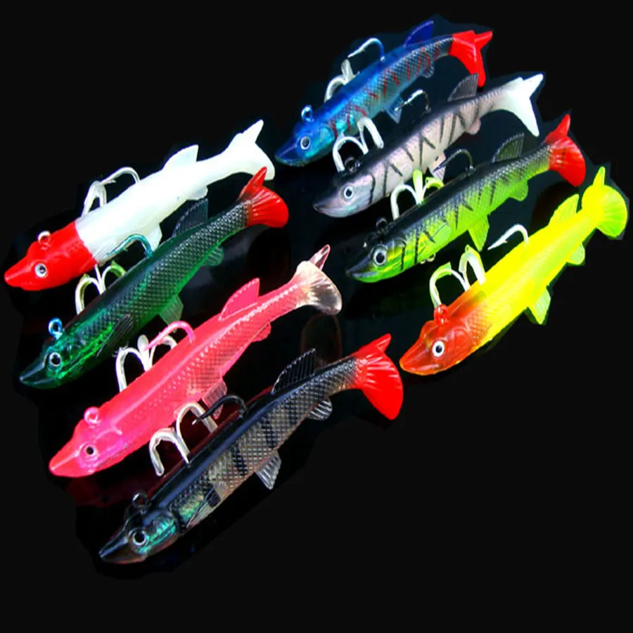 8Pcs*18g/27g/33g Fishing Soft Sardine Lures Bait Lead Fish Fishing ArtificialJig Wobblers Rubber Silicon Lure Hook
8Pcs*18g/27g/33g Fishing Soft Sardine Lures Bait Lead Fish Fishing ArtificialJig Wobblers Rubber Silicon Lure Hook