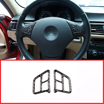 2 Pcs Soft Carbon Fiber Steering Wheel Button Frame Stickers Trim For BMW E90 E92 3 Series 2005-2012 Accessories
2 Pcs Soft Carbon Fiber Steering Wheel Button Frame Stickers Trim For BMW E90 E92 3 Series 2005-2012 Accessories