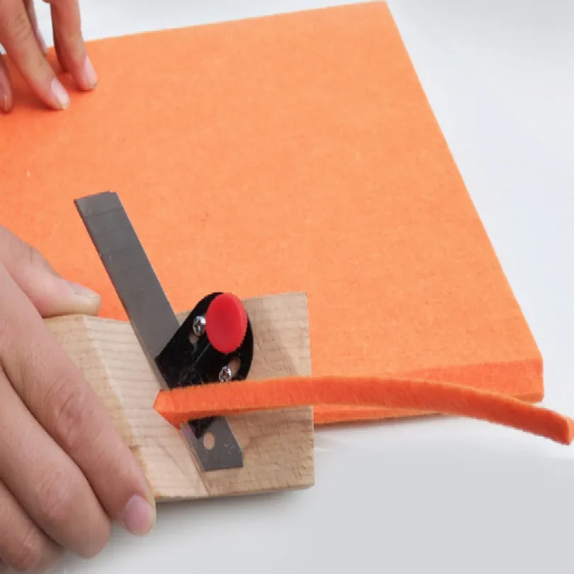Polyester fiber Sound-absorbing board Man-made board edge bevel Angle cutter 45 Angle gypsum board cutter edge trimmer
Polyester fiber Sound-absorbing board Man-made board edge bevel Angle cutter 45 Angle gypsum board cutter edge trimmer