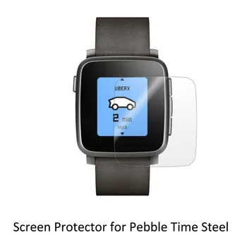 3* Clear LCD PET Film Anti-Scratch Screen Protector Cover for Smart Watch Computer Pebble Time Steel
3* Clear LCD PET Film Anti-Scratch Screen Protector Cover for Smart Watch Computer Pebble Time Steel