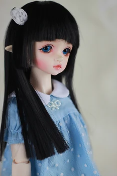 1/3 1/4 1/6 Bjd Wig High Temperature Wire Black Colors Straight Beautiful Wig For BJD hair
1/3 1/4 1/6 Bjd Wig High Temperature Wire Black Colors Straight Beautiful Wig For BJD hair