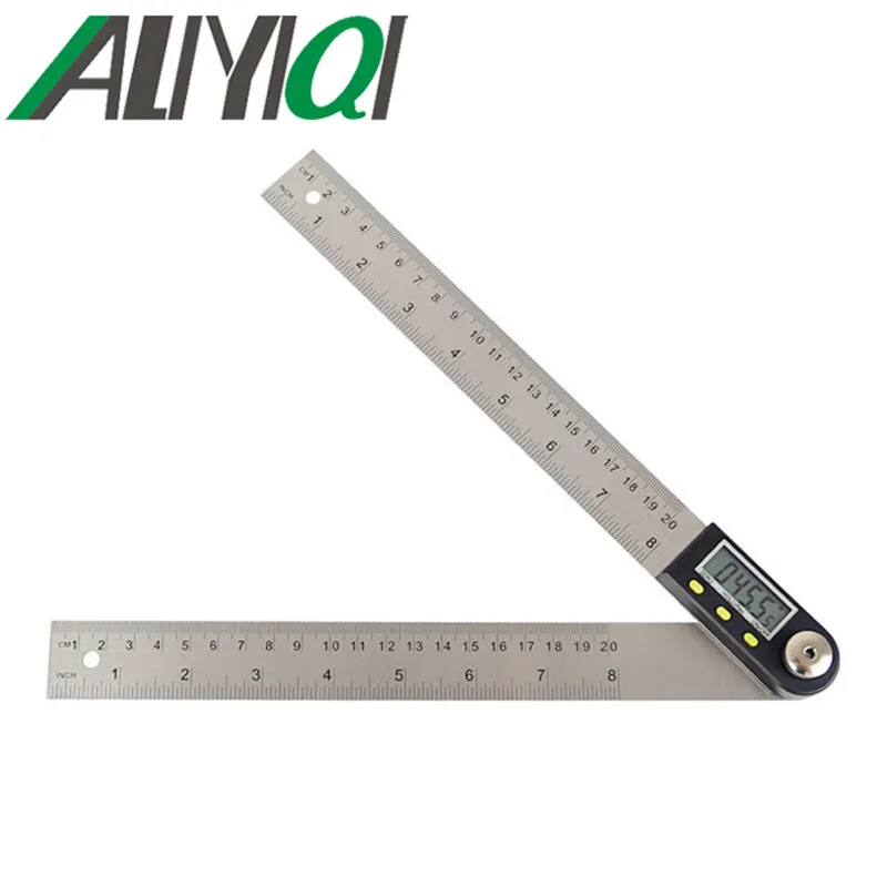 

5429-500 0-500mm Level Measuring Instrument Digital Angle Ruler Finder Meter protractor Goniometer Inclinometer Stainless Steel