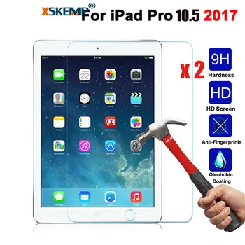 XSKEMP 2Pcs/Lot Clear Tablet LCD Screen Protector For Apple iPad Pro 10.5 2017 Ultra Thin Tempered Glass Film Protective Guard
XSKEMP 2Pcs/Lot Clear Tablet LCD Screen Protector For Apple iPad Pro 10.5 2017 Ultra Thin Tempered Glass Film Protective Guard