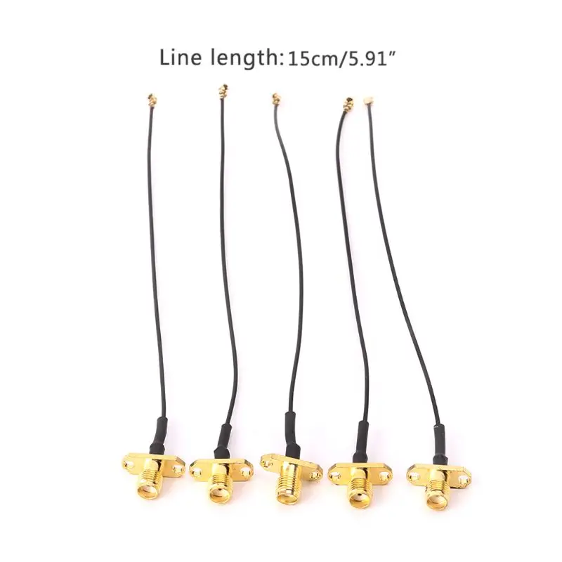 5Pcs/Set IPX/U.fl To SMA Female Jack Panel Mount Flange Pigtail Cable 1.13mm Antenna WiFi Cables
5Pcs/Set IPX/U.fl To SMA Female Jack Panel Mount Flange Pigtail Cable 1.13mm Antenna WiFi Cables
