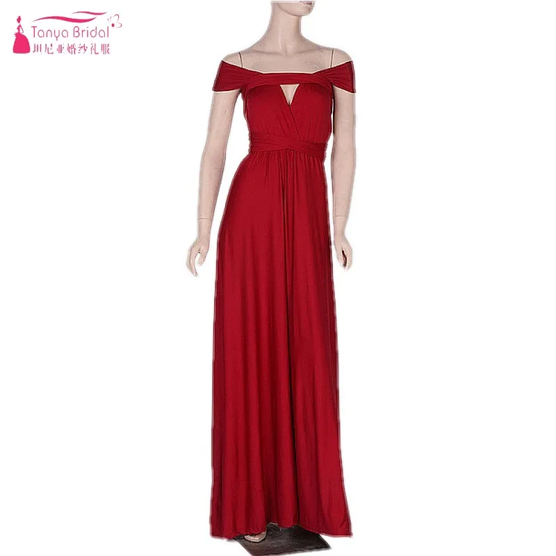 New Style Convertible Dress Long Simple Prom Evening Gown Special Occasion Dresses Spandex With Elastic Women Dress
New Style Convertible Dress Long Simple Prom Evening Gown Special Occasion Dresses Spandex With Elastic Women Dress