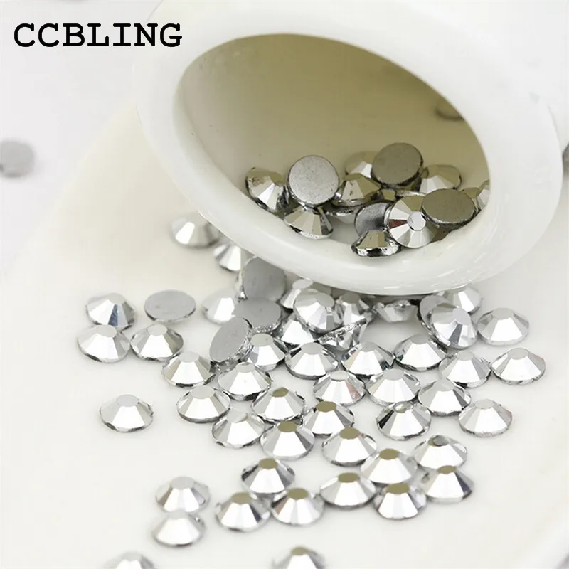 CCBLING crystal Silver ss3-ss30 Glue On Non Hotfix Flatback rhinestone nail art decorations Phone case DIY material
CCBLING crystal Silver ss3-ss30 Glue On Non Hotfix Flatback rhinestone nail art decorations Phone case DIY material