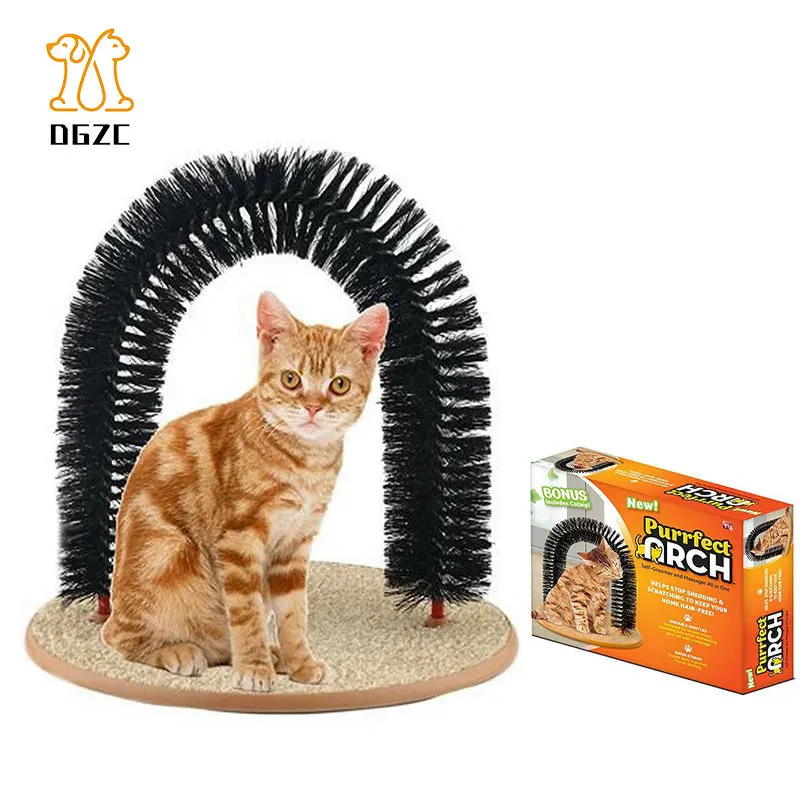 Self Grooming and Massaging Cat Toy- Reduce Shedding & Scratching Gentle Fur Brushing Grooming Arch
Self Grooming and Massaging Cat Toy- Reduce Shedding & Scratching Gentle Fur Brushing Grooming Arch