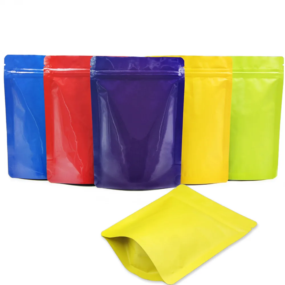 500Pcs Zip Lock Aluminum Foil Stand Up Packaging Bag Nuts Chocolate Self Sealing Storage Bag Food Reusable Mylar Zipper Pouches
500Pcs Zip Lock Aluminum Foil Stand Up Packaging Bag Nuts Chocolate Self Sealing Storage Bag Food Reusable Mylar Zipper Pouches