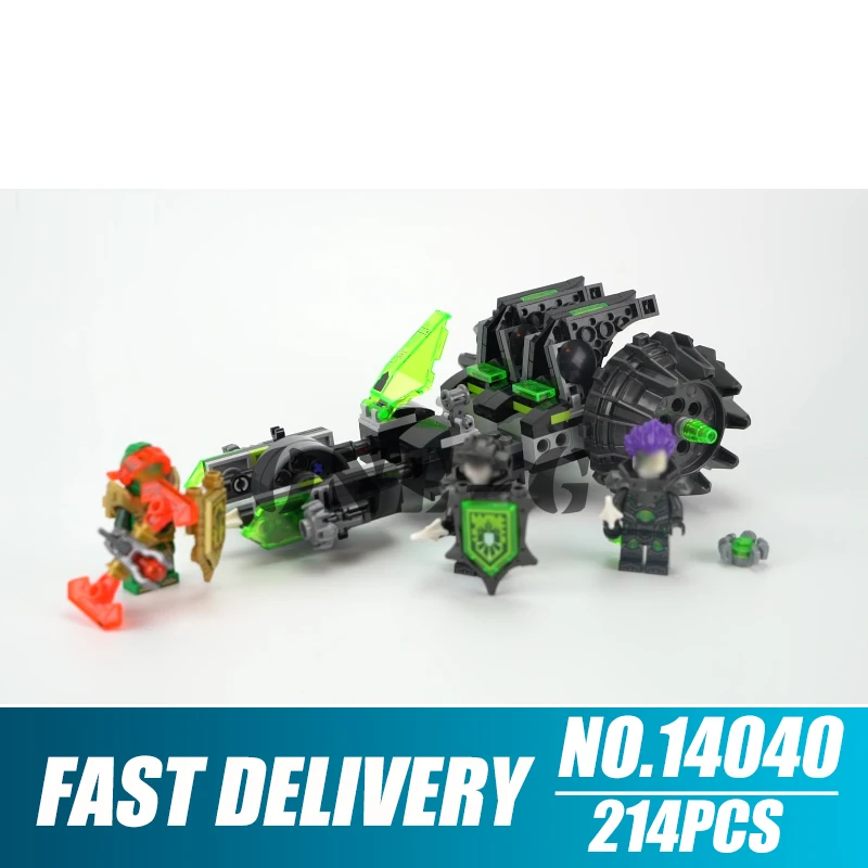 Building blocks 14040 Compatible with nexo knights 72002 Bricks Twinfector figures Educational toys for children
Building blocks 14040 Compatible with nexo knights 72002 Bricks Twinfector figures Educational toys for children