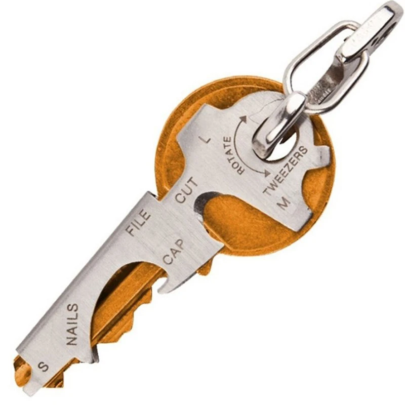 Wholesale 9 in 1 Multitools EDC stainless steel multi-function tool keychain Outdoor survival gear
Wholesale 9 in 1 Multitools EDC stainless steel multi-function tool keychain Outdoor survival gear