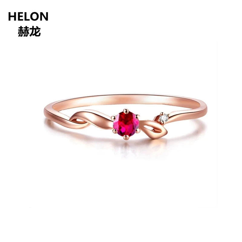 Solid 14k Rose Gold Natural Ruby Diamonds Women Ring Engagement Wedding Band Valentine's day Birthday Party Fine Jewelry Gift
Solid 14k Rose Gold Natural Ruby Diamonds Women Ring Engagement Wedding Band Valentine's day Birthday Party Fine Jewelry Gift