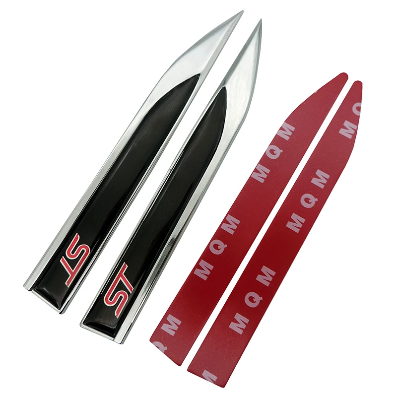 2pcs 3D Metal ST Logo Fender side Car Sticker Emblem For Ford Focus 2 Focus 3 FIESTA Kuga FUSION ESCAPE EDGE Badge Car Styling
2pcs 3D Metal ST Logo Fender side Car Sticker Emblem For Ford Focus 2 Focus 3 FIESTA Kuga FUSION ESCAPE EDGE Badge Car Styling