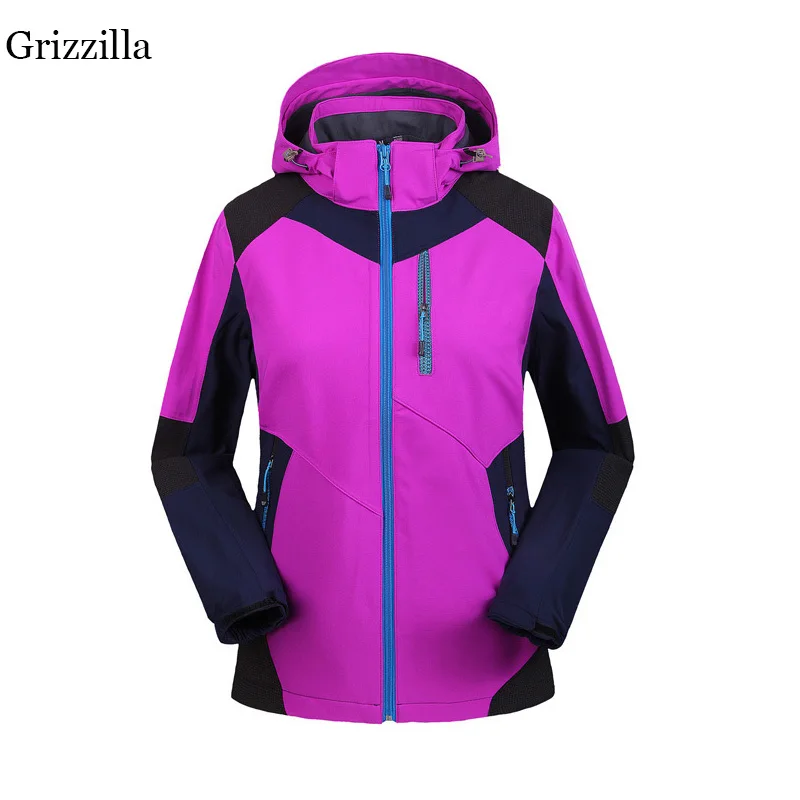 Grizzilla Softshell Jacket Women Brand Waterproof Rain Coat Outdoor Hiking Clothing Female Windproof Soft Shell Fleece Jackets
Grizzilla Softshell Jacket Women Brand Waterproof Rain Coat Outdoor Hiking Clothing Female Windproof Soft Shell Fleece Jackets