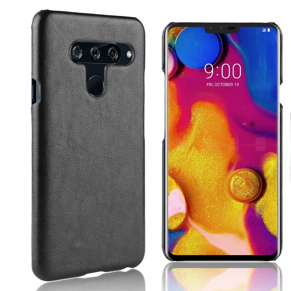 Luxury PU Leather phone case for LG G8 ThinQ business Protective Case for LG Q7 V40 V40 ThinQ Vintage hard plastic back cover
Luxury PU Leather phone case for LG G8 ThinQ business Protective Case for LG Q7 V40 V40 ThinQ Vintage hard plastic back cover