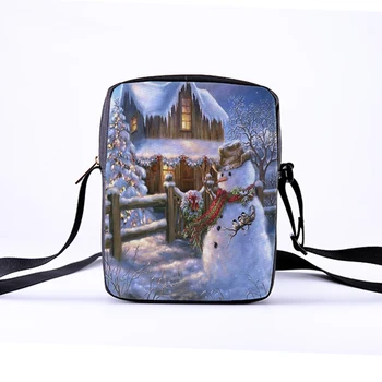 Custom single shoulder diagonal bag ladies diagonal bag small shoulder bag printing Christmas pattern leisure 23x17x5cm
Custom single shoulder diagonal bag ladies diagonal bag small shoulder bag printing Christmas pattern leisure 23x17x5cm
