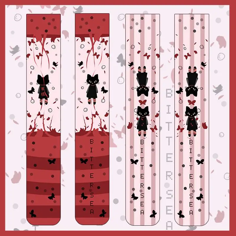 Cute Cat Anime Pattern Cartoon High Elasticity Stockings For Women Velvet Overknee Tights Cosplay Stockings 5SW03
Cute Cat Anime Pattern Cartoon High Elasticity Stockings For Women Velvet Overknee Tights Cosplay Stockings 5SW03
