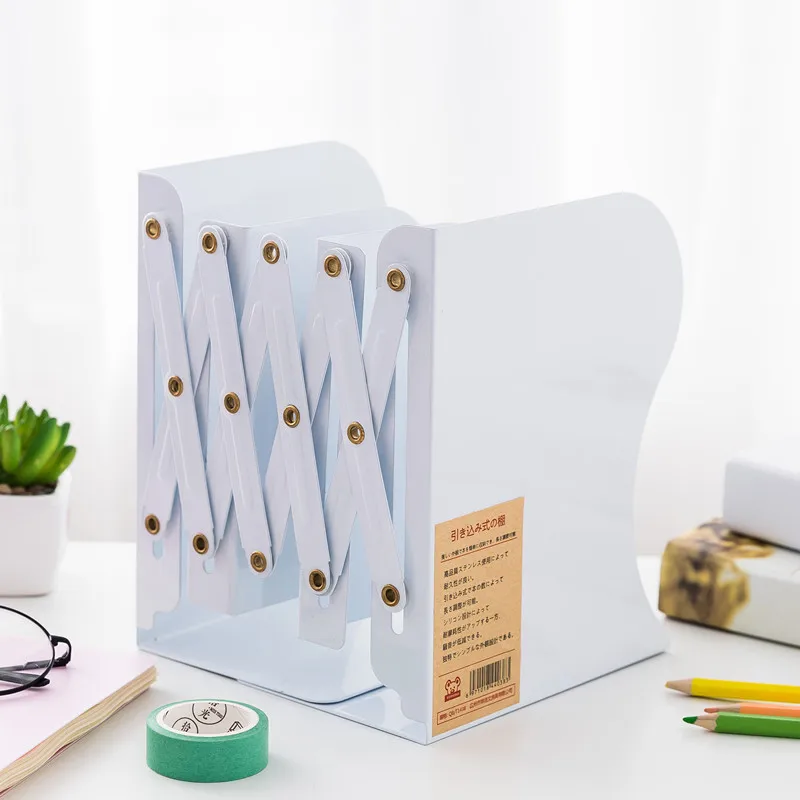 simple Student creative retractable metal books decoration telescopic books stand flexible bookshelf
simple Student creative retractable metal books decoration telescopic books stand flexible bookshelf