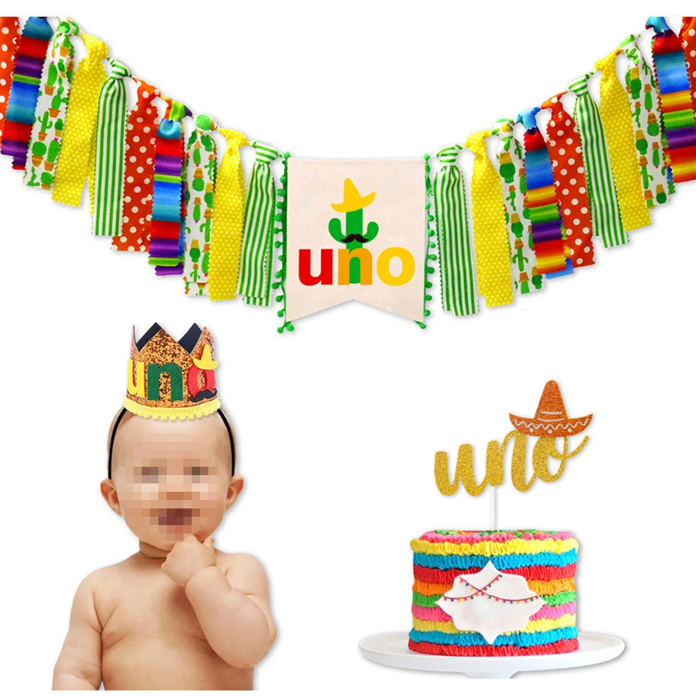 3pcs Mexican Number 1 Birthday Party Decor Highchair Banner Cake Topper Crown Hat Cake Decorating Topper Cupcake Toppers Party
3pcs Mexican Number 1 Birthday Party Decor Highchair Banner Cake Topper Crown Hat Cake Decorating Topper Cupcake Toppers Party
