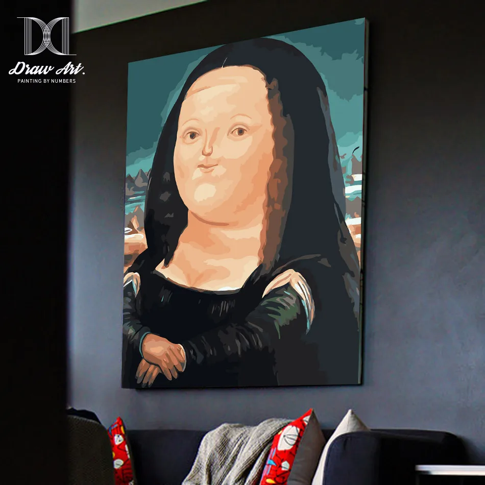 Mona Lisa DIY Oil Painting By Numbers on Canvas Hand Painted Crafts for Adutlts Coloring By Numbers 40x50 Home Decor
Mona Lisa DIY Oil Painting By Numbers on Canvas Hand Painted Crafts for Adutlts Coloring By Numbers 40x50 Home Decor