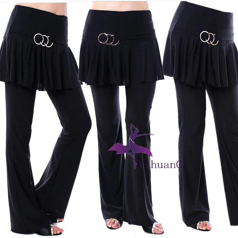 Ladies Latin Dance Training Pants Ballroom Salsa Rumba Samba Ramba Dance Costume Long Pants Practice L/XL/2XL Black 
Ladies Latin Dance Training Pants Ballroom Salsa Rumba Samba Ramba Dance Costume Long Pants Practice L/XL/2XL Black