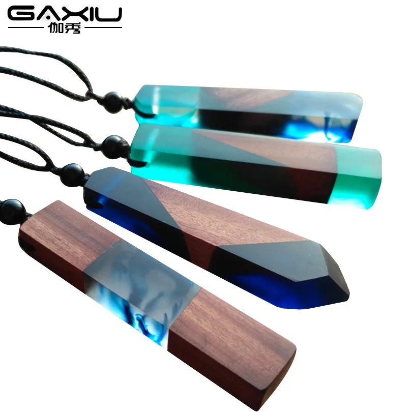 Fashion Women Men Necklace Handmade Vintage Resin Wood Statement Necklaces & Pendants Long Rope Wooden Necklace Jewelry Gifts
Fashion Women Men Necklace Handmade Vintage Resin Wood Statement Necklaces & Pendants Long Rope Wooden Necklace Jewelry Gifts