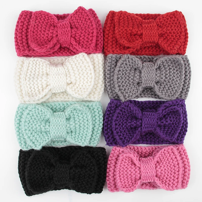 Wholesale 20pcs/lot Fashion Baby Turban Ear Warm Headwrap Crochet Knitted Bow Hairband Hair Bands For Baby Girl Infant Toddler
Wholesale 20pcs/lot Fashion Baby Turban Ear Warm Headwrap Crochet Knitted Bow Hairband Hair Bands For Baby Girl Infant Toddler