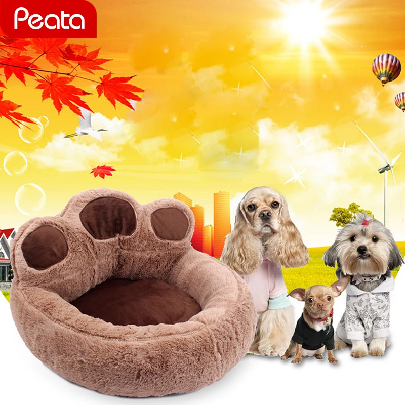 Soft Pet Sofa Mat Pet Accessories Warm Cotton Cat Sofa Nest Basket Bear Claw Shape Pet Dog Cat Bed for Small Dogs Cats Puppy Z
Soft Pet Sofa Mat Pet Accessories Warm Cotton Cat Sofa Nest Basket Bear Claw Shape Pet Dog Cat Bed for Small Dogs Cats Puppy Z