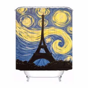 Custom Vincent Van Gogh Waterproof Shower Curtain Home Bath Bathroom s Hooks Polyester Fabric Multi Sizes180509-42
Custom Vincent Van Gogh Waterproof Shower Curtain Home Bath Bathroom s Hooks Polyester Fabric Multi Sizes180509-42