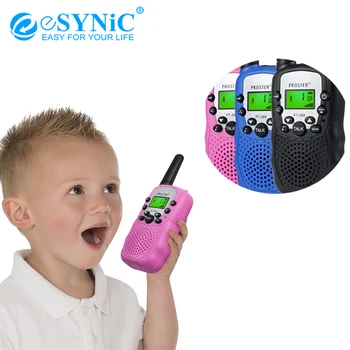 eSYNiC 2-way UHF 446MHz Wireless Walkie Talkie With VOX Adjustable Volume Portable Radio for Adventures,Kids Care,Supermarkets
eSYNiC 2-way UHF 446MHz Wireless Walkie Talkie With VOX Adjustable Volume Portable Radio for Adventures,Kids Care,Supermarkets