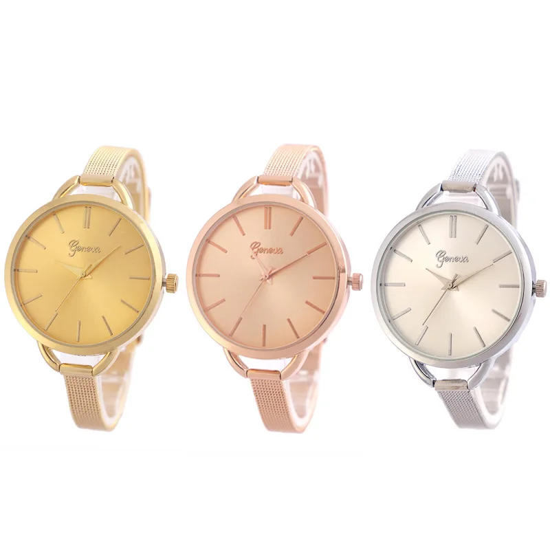 Brand New 1pc Women Luxury Brand Hot Geneva Ladies Wristwatches Gifts For Girl Full Stainless Steel Quartz Watch Femme Montre
Brand New 1pc Women Luxury Brand Hot Geneva Ladies Wristwatches Gifts For Girl Full Stainless Steel Quartz Watch Femme Montre