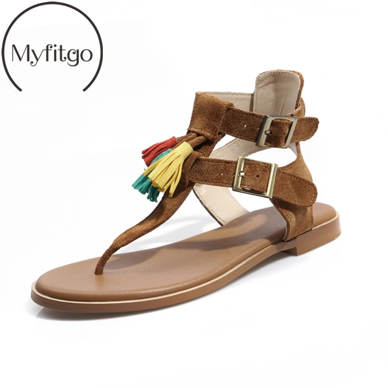 Myfitgo Fashion Women Gladiator Sandals Female Flat Casual Shoes with Fringe High Top Sandals Woman Holiday Beach Flip Flops
Myfitgo Fashion Women Gladiator Sandals Female Flat Casual Shoes with Fringe High Top Sandals Woman Holiday Beach Flip Flops