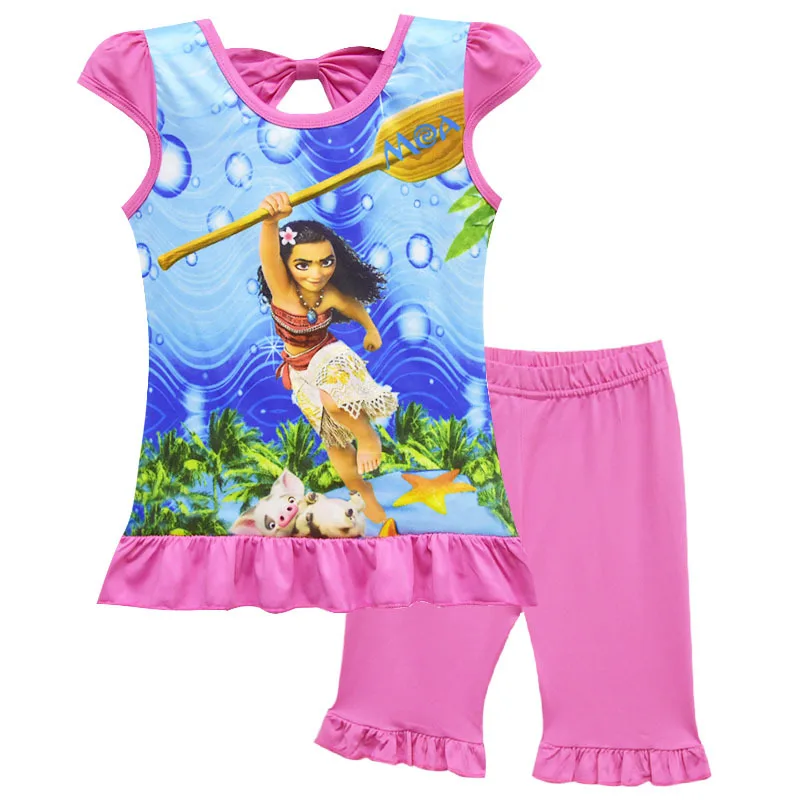 3 Colors Moana Kids Pajama Set Girls Sleepwear 3-10Years Girls Pijamas Set Children's Pyjama Trolls Baby Girl/Boy Clothing Sets
3 Colors Moana Kids Pajama Set Girls Sleepwear 3-10Years Girls Pijamas Set Children's Pyjama Trolls Baby Girl/Boy Clothing Sets