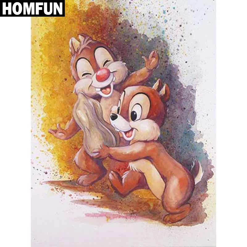 HOMFUN Full Square/Round Drill 5D DIY Diamond Painting "Cartoon squirrel" Embroidery Cross Stitch 5D Home Decor Gift
HOMFUN Full Square/Round Drill 5D DIY Diamond Painting "Cartoon squirrel" Embroidery Cross Stitch 5D Home Decor Gift