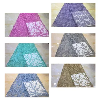 2019 High Quality African Lace Fabric Organza French Net Embroidery beads Sequins Tulle Lace Fabric For Nigerian Party Dress
2019 High Quality African Lace Fabric Organza French Net Embroidery beads Sequins Tulle Lace Fabric For Nigerian Party Dress